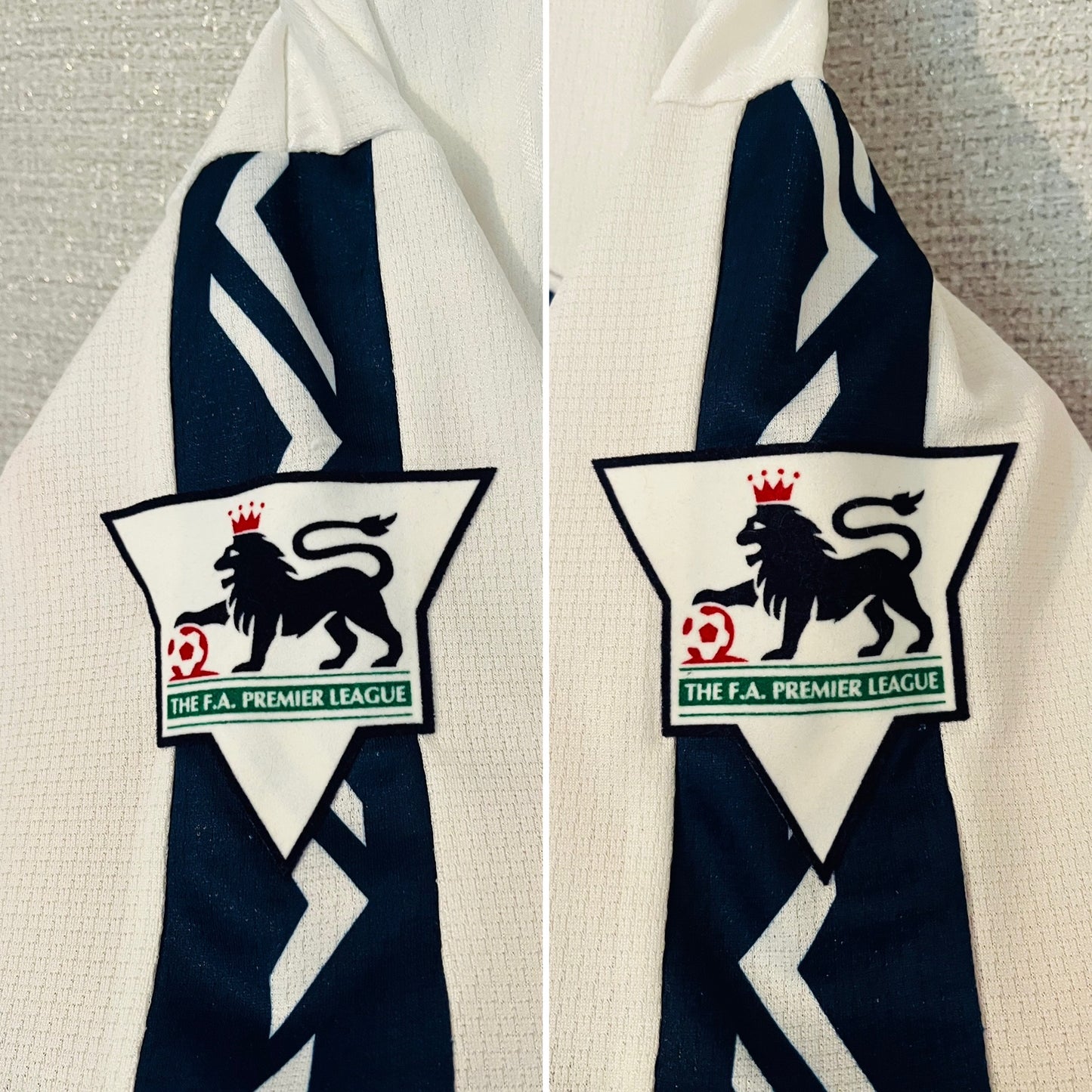 Tottenham Hotspur home football shirt 1995/97 Fox Medium