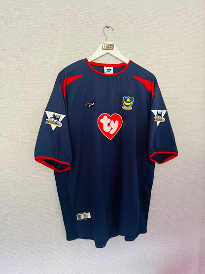 Portsmouth away football shirt 2003/05 Berger XL