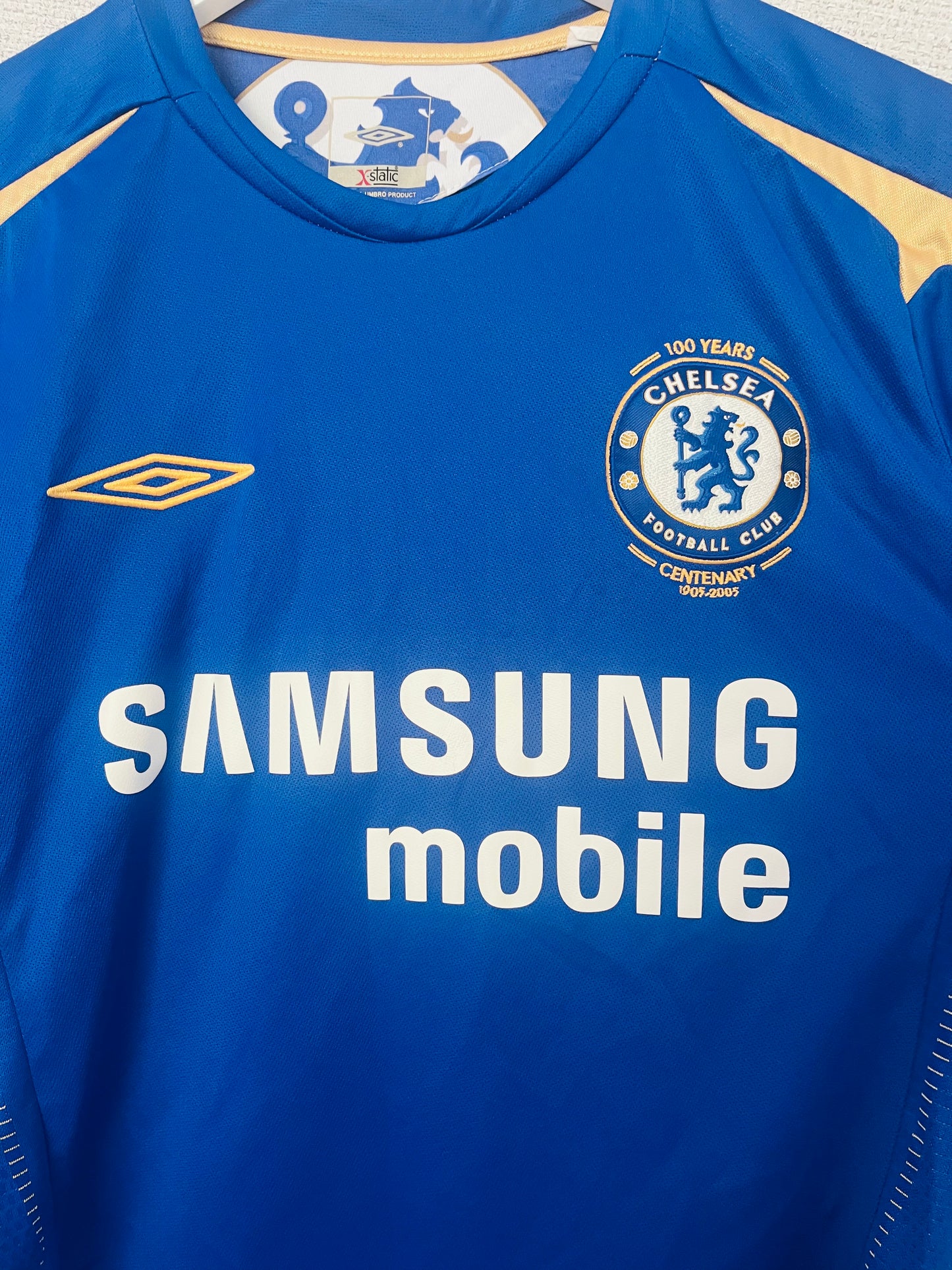Chelsea home football shirt 2005/06 Lampard Medium