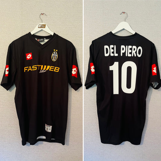 Juventus away football shirt 2001/02 Del Piero Large