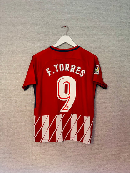 Atletico Madrid home football shirt 2017/18 Torres XL youths