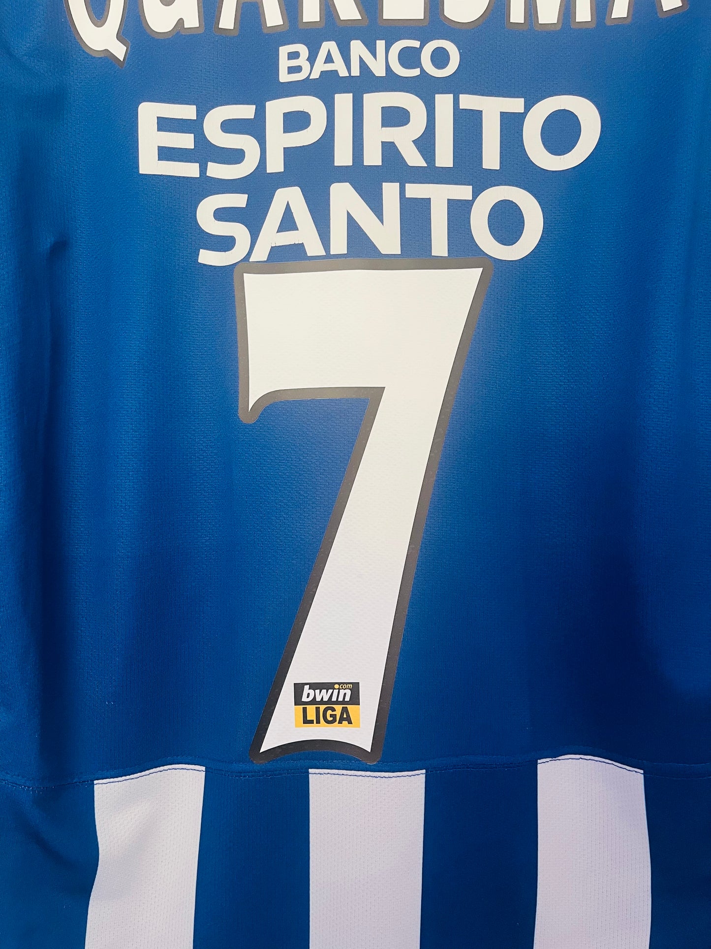 FC Porto home football shirt 2007/08 Quaresma XL