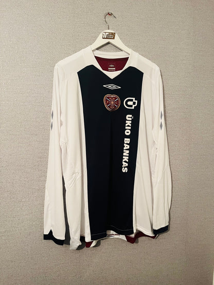 Heart of Midlothian Hearts away football shirt
2008/08 XXL BNWTs L/S