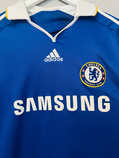 Chelsea home football shirt 2008/09 Drogba Medium