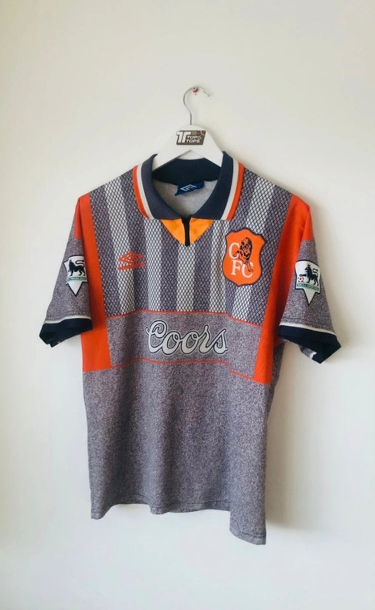 Chelsea away football shirt Gullit