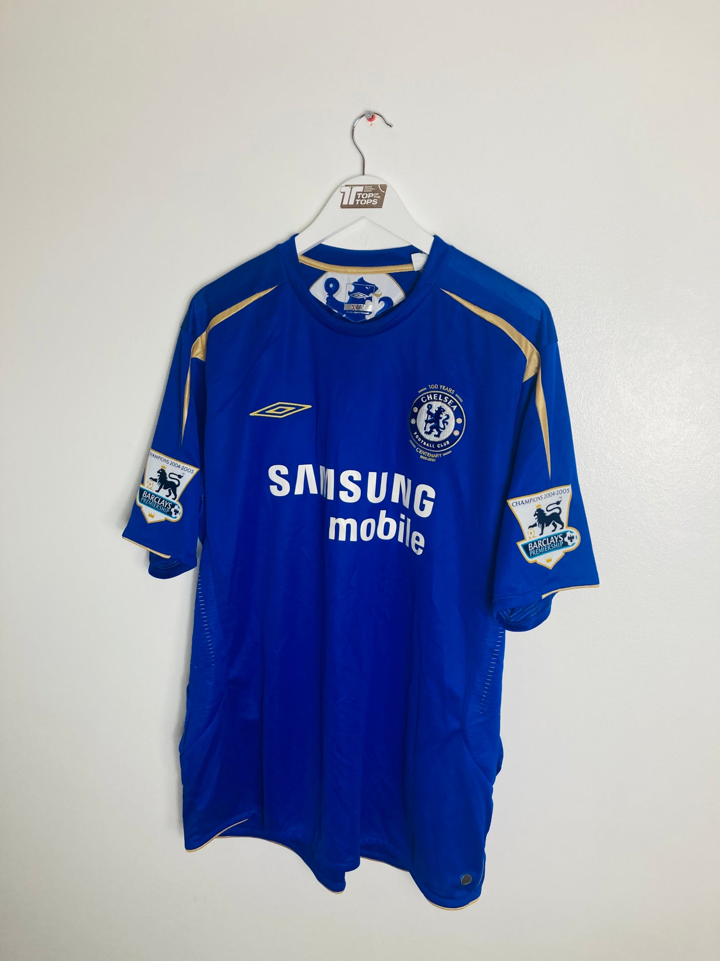 Chelsea home football shirt
2005/06 Wright Philips XXL