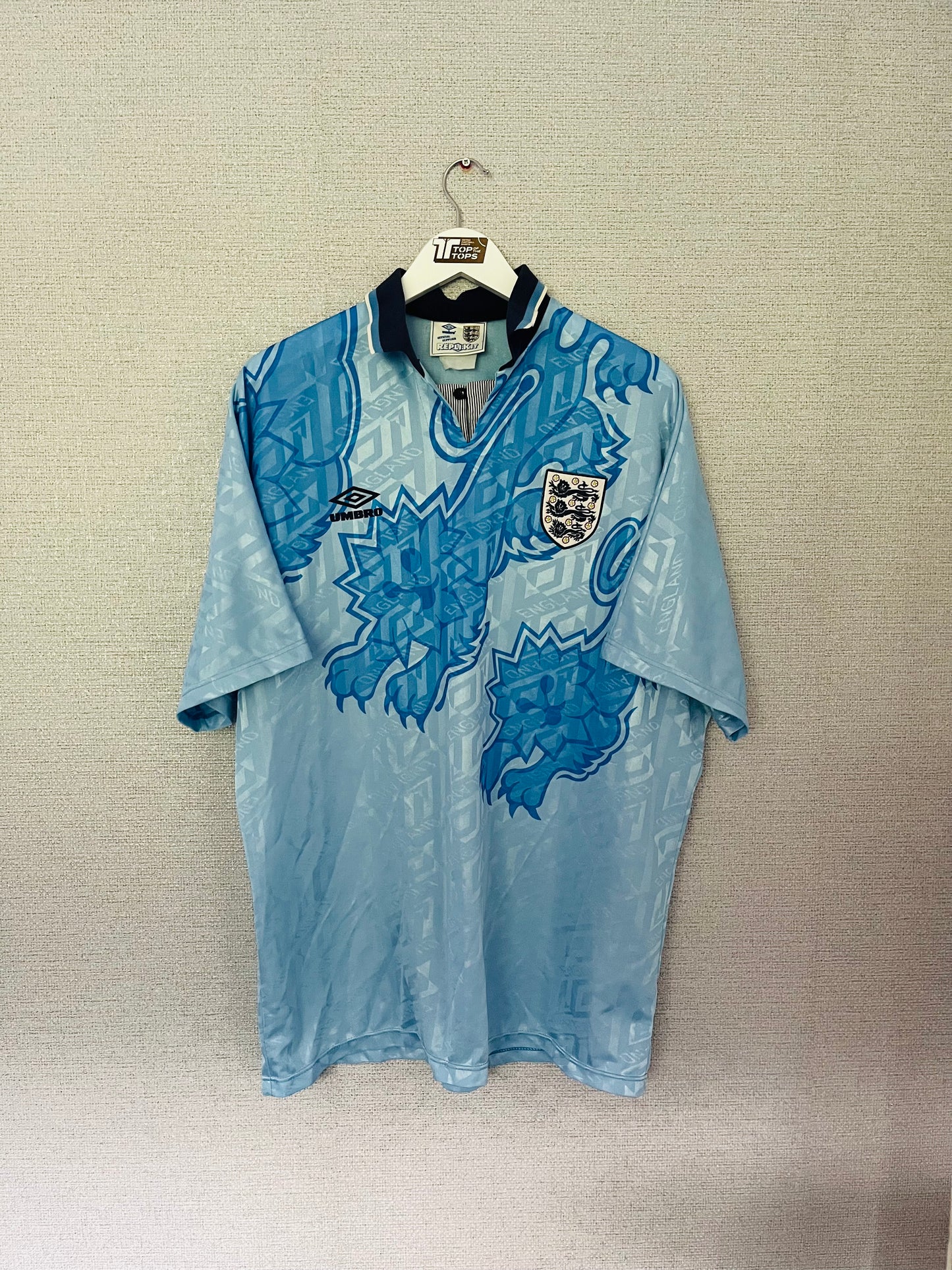 England third football shirt 1992/93 XXL