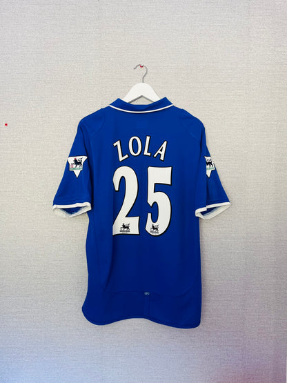 Chelsea home football shirt
2001/03 Zola Large