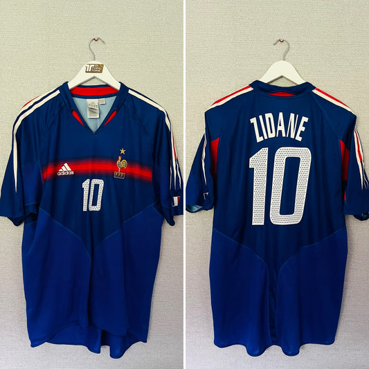 France home football shirt
Euro 2004 Zidane XL