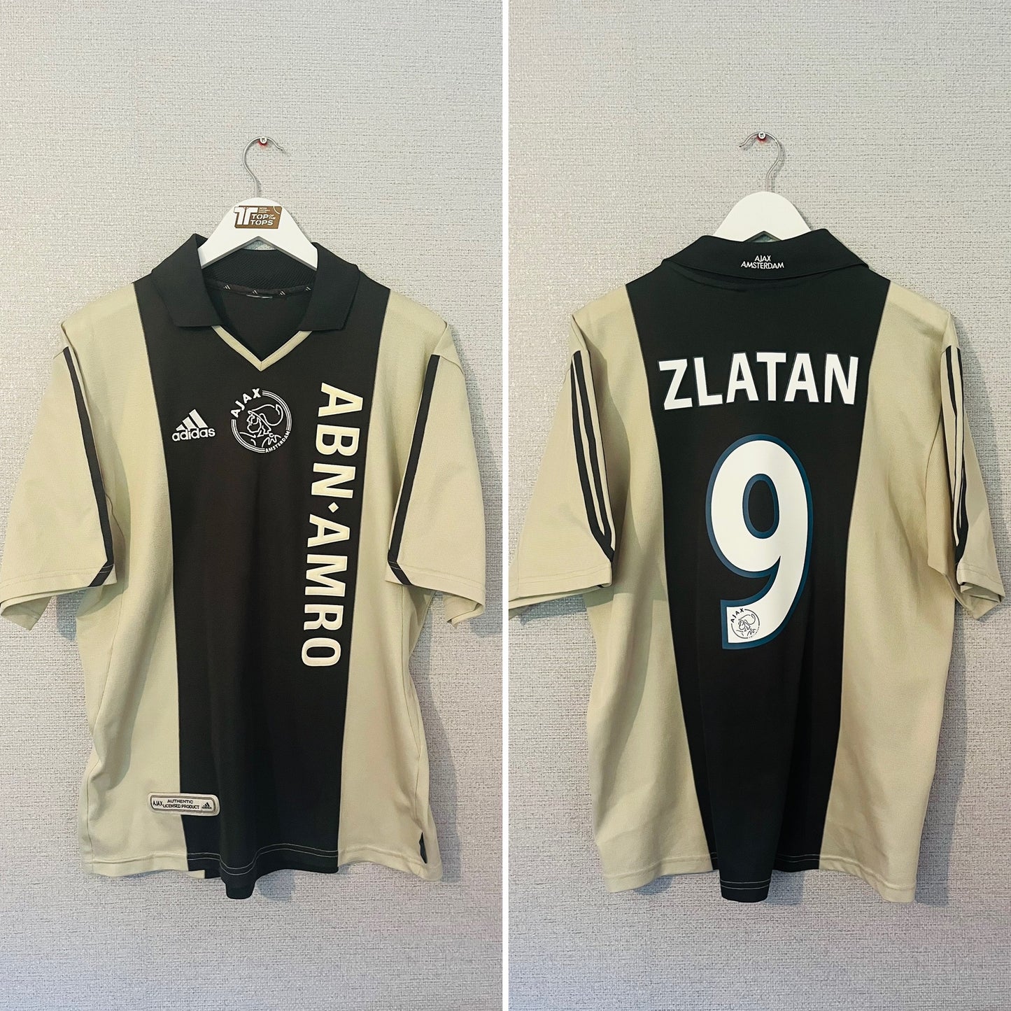 Ajax away football shirt 2001/02 Zlatan Large