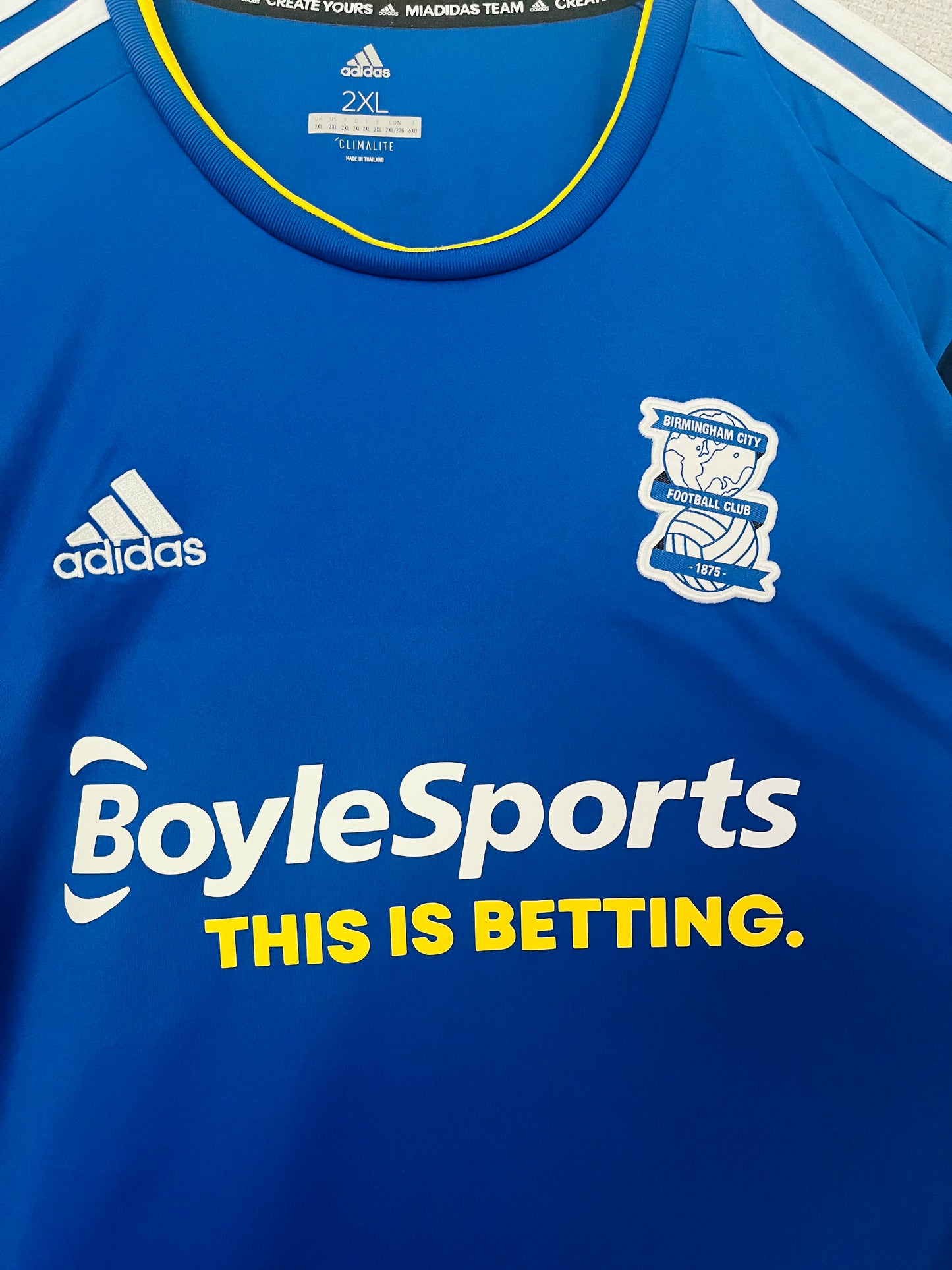 Birmingham City home football shirt 2019/20 Bellingham XXL