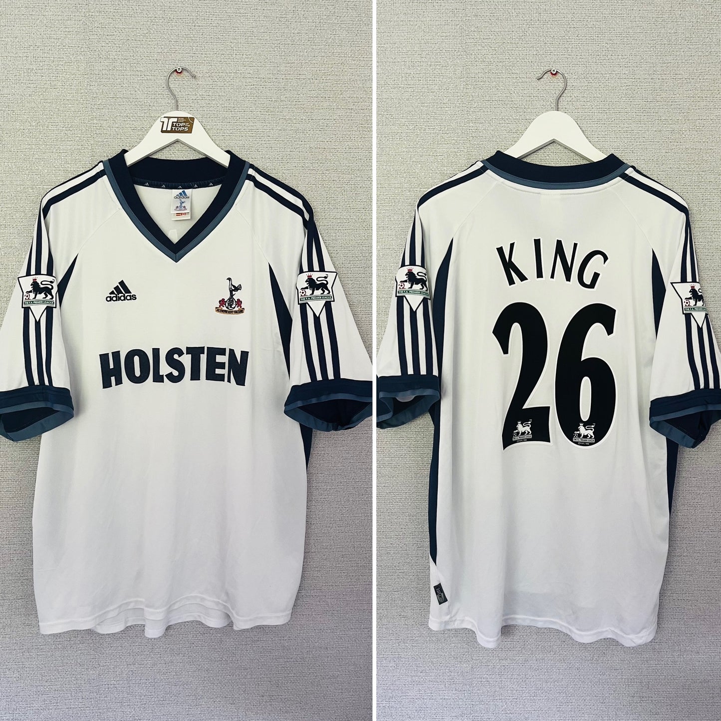 Tottenham Hotspur home football shirt 2001/02 King XXL