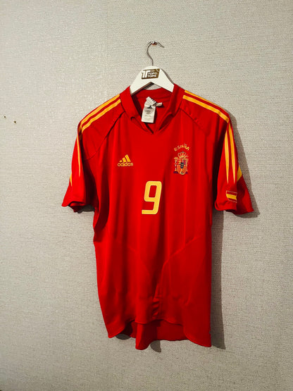 Spain home football shirt 2004/06 Torres Medium