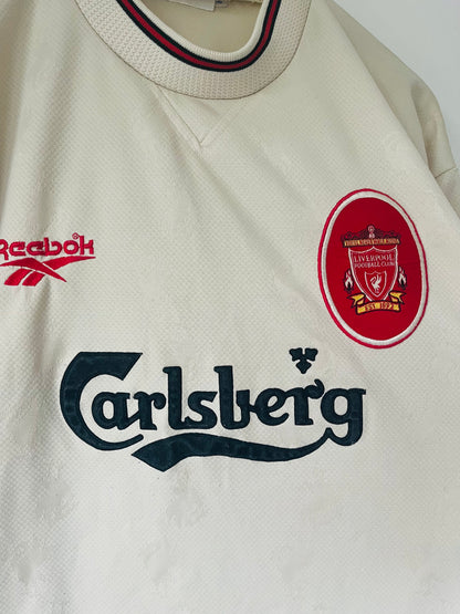 Liverpool away football shirt 1996/97 Large
