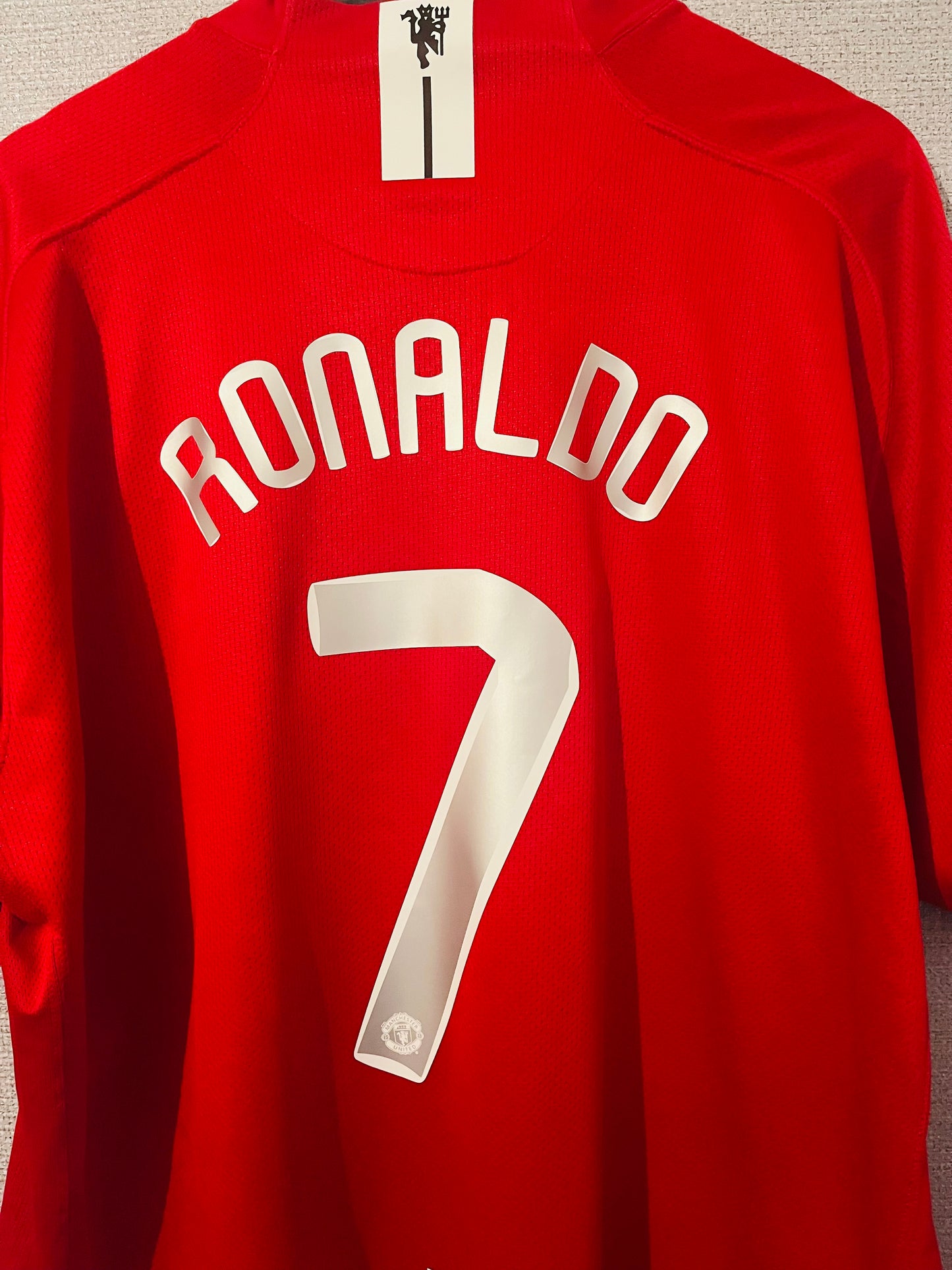 Manchester United home football shirt 2007/09 CR7 XXXL
