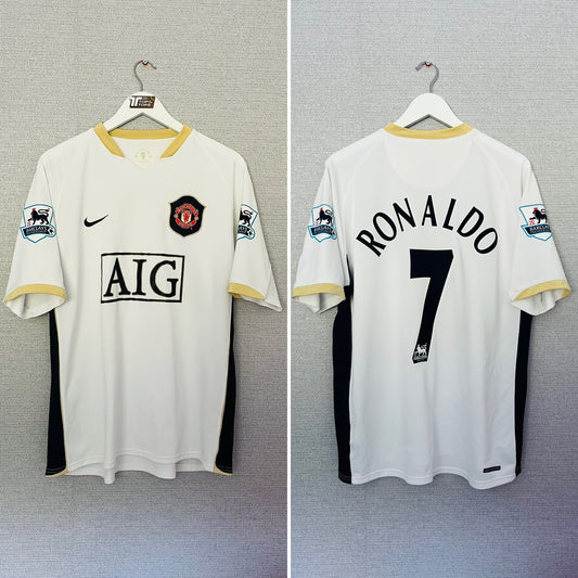 Manchester United away football shirt 2006/07 CR7 Large