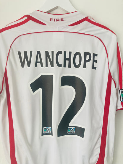 Chicago Fire away football shirt 2007/08 Wanchope Medium