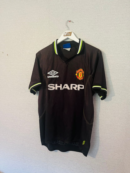 Manchester United third football shirt 1998/99 Stam Medium
