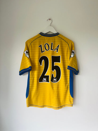 Chelsea away football shirt 2000/02 Zola Medium