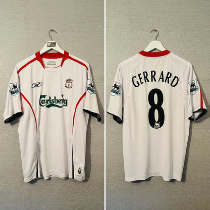 Liverpool away football shirt
2005/06 Gerrard Large