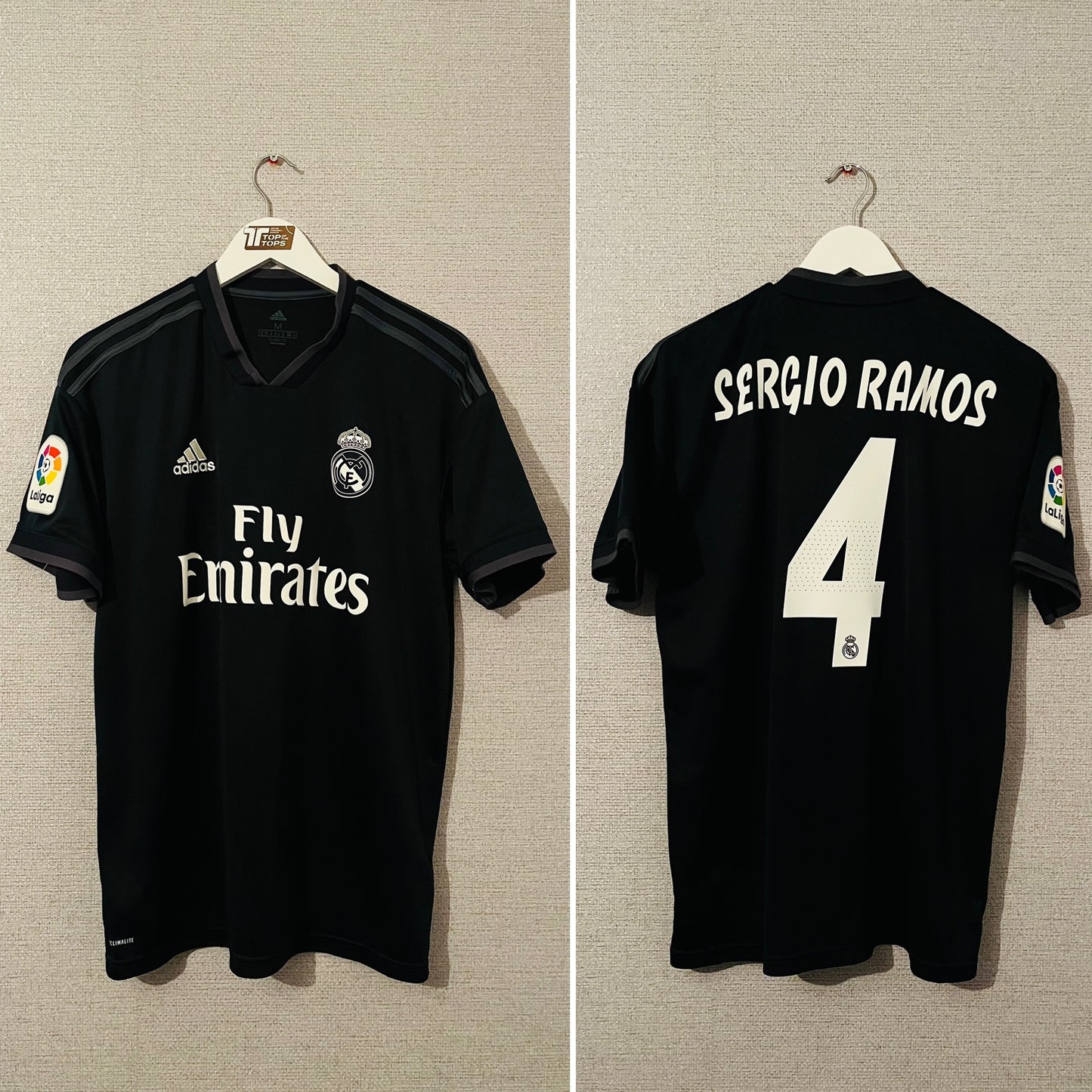 Real Madrid third football shirt 2018/19 Sergio Ramos Medium