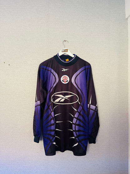 Bolton Wanderers goalkeeper football shirt 1998/99 Large