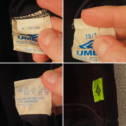 Manchester United third football shirt 1998/99 Beckham Medium