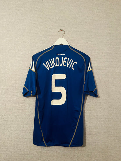 Dynamo Kiev home football shirt 2009/10 Vukojevic Medium