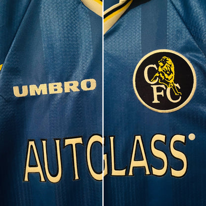 Chelsea home football shirt 1997/98 Vialli Medium
