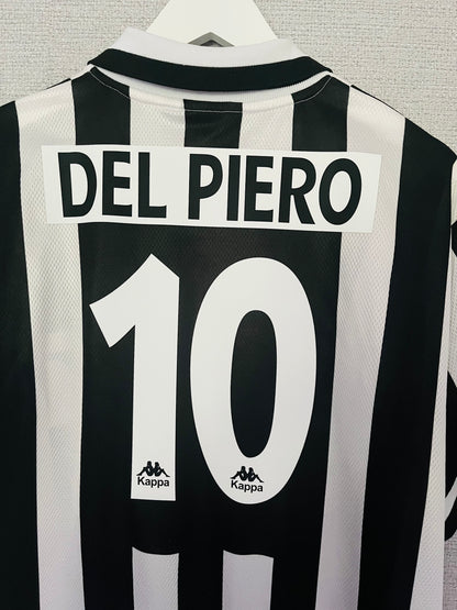 Juventus home football shirt 1995/96 Del Piero XL