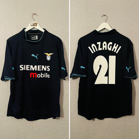 Lazio away football shirt 2002/03 Inzaghi Large