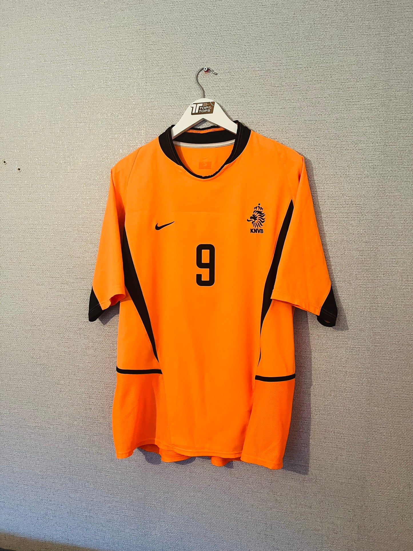 Holland Netherlands home football shirt 2002/04 Van Nistelrooy Large