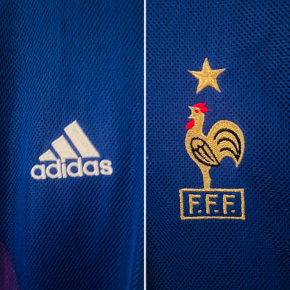 France home football shirt 2002/04 Zidane Medium