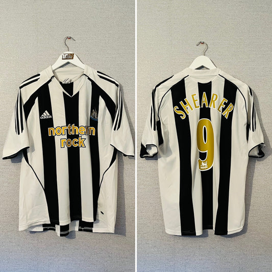 Newcastle United home football shirt 2005/07 Shearer Large