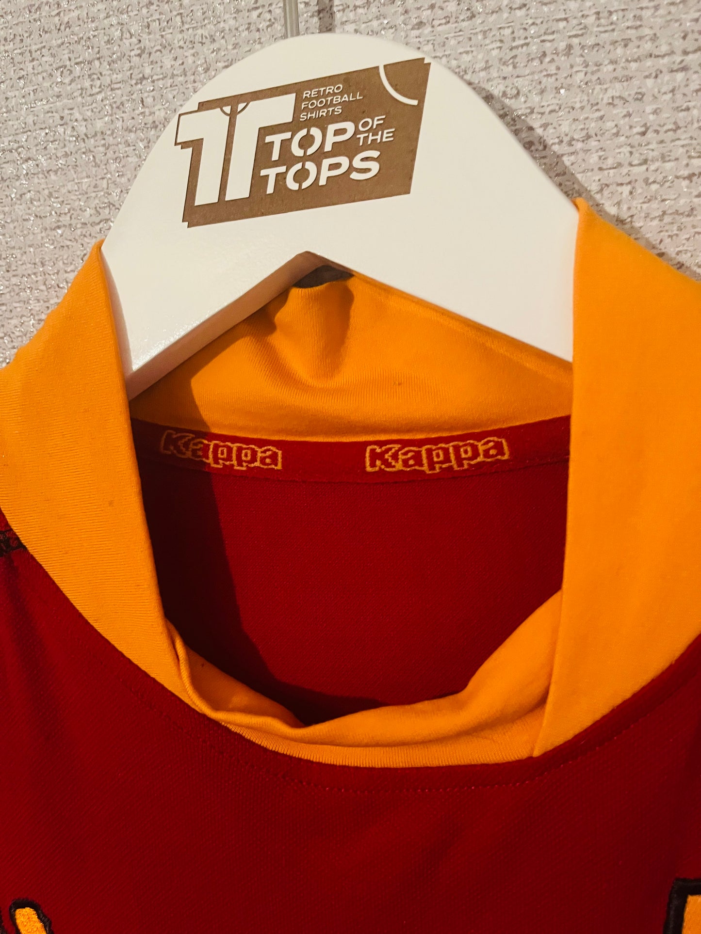 Roma home football shirt 2002/03 Montella Large