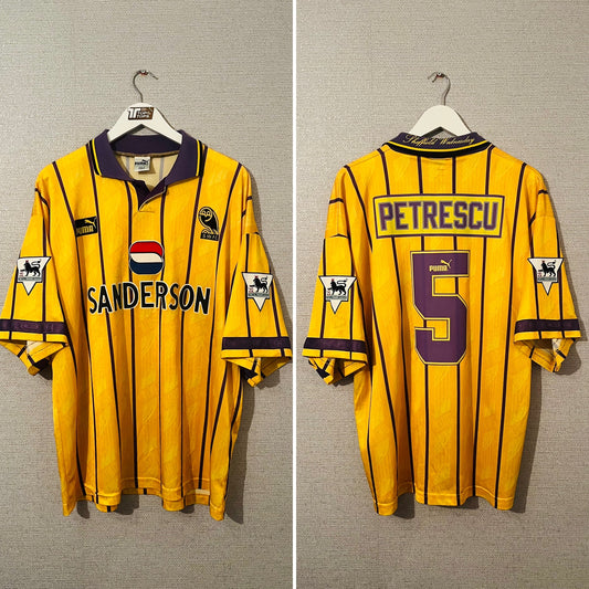 Sheffield Wednesday third football shirt 1994/95 Petrescu XL