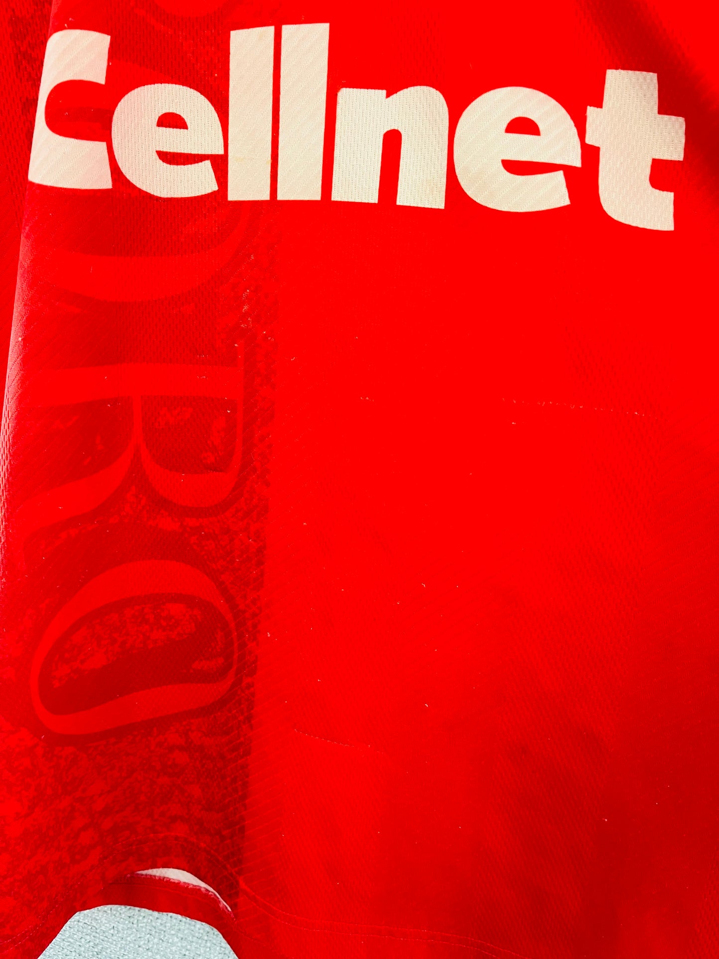 Middlesbrough home football shirt 1996/97 Ravanelli Large