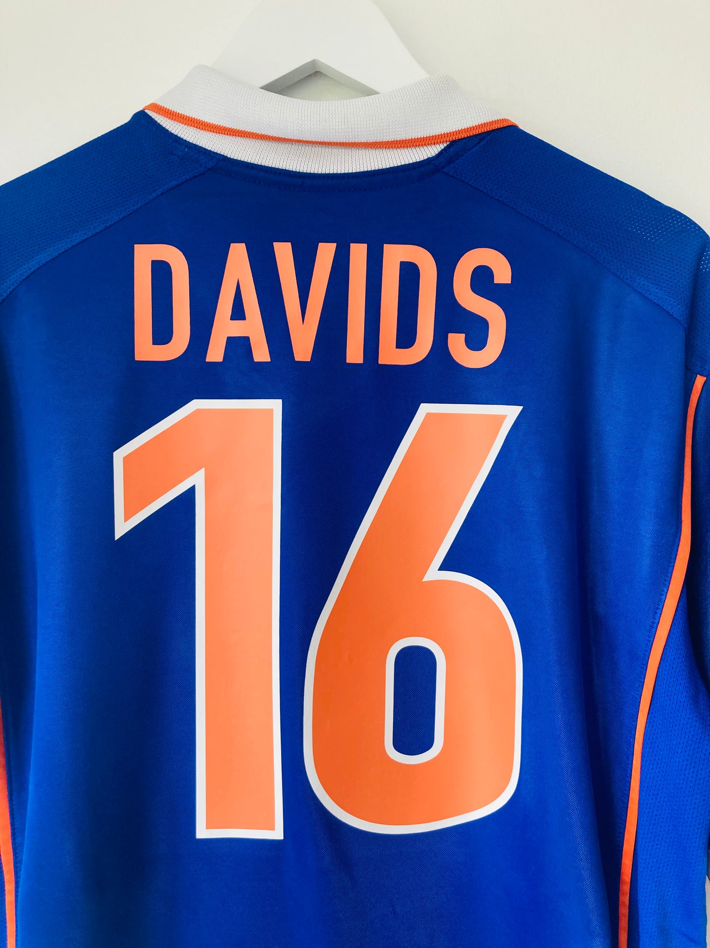 Holland Netherlands away football shirt 1998/99 Davids Large