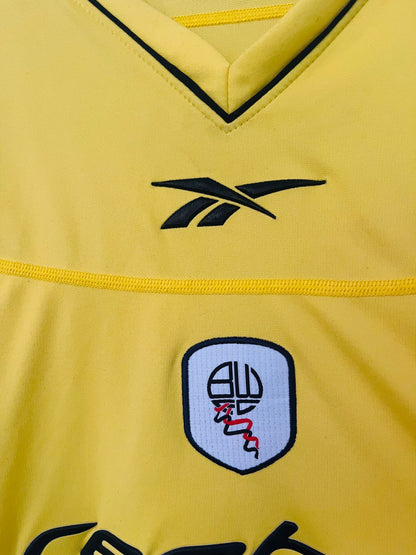 Bolton Wanderers away football shirt 2002/03 Okocha XXL