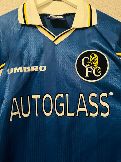 Chelsea home football shirt 1997/99 Zola Medium