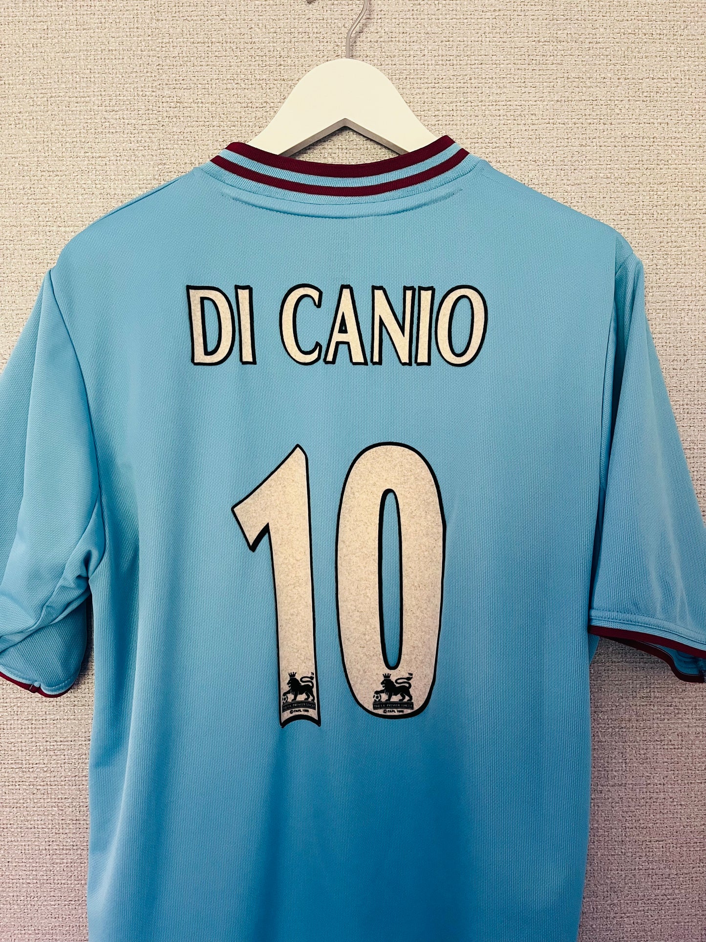 West Ham United away football shirt 2001/03 Medium