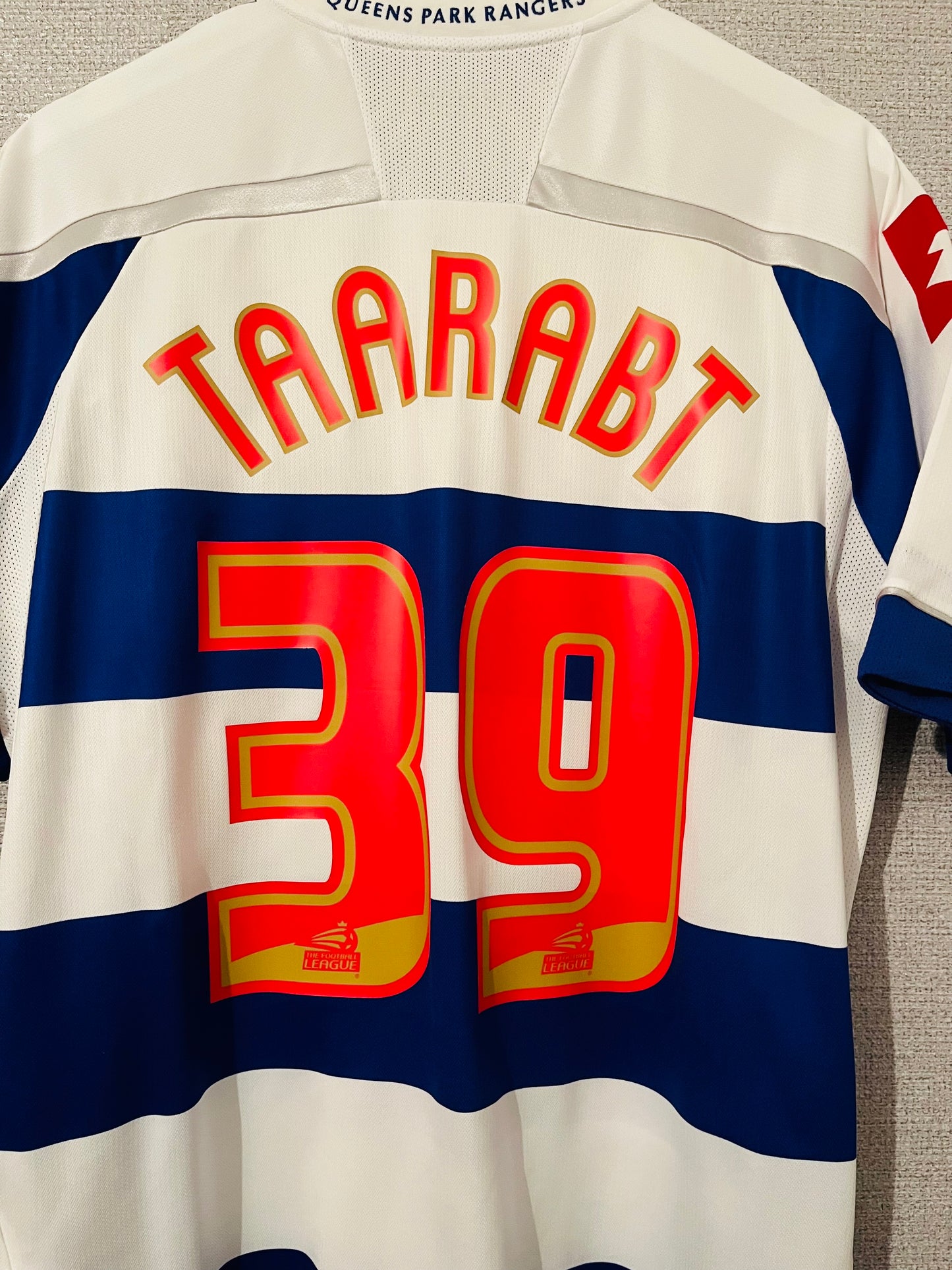 QPR Queens Park Rangers home football shirt 2009/10 Taarabt Large
