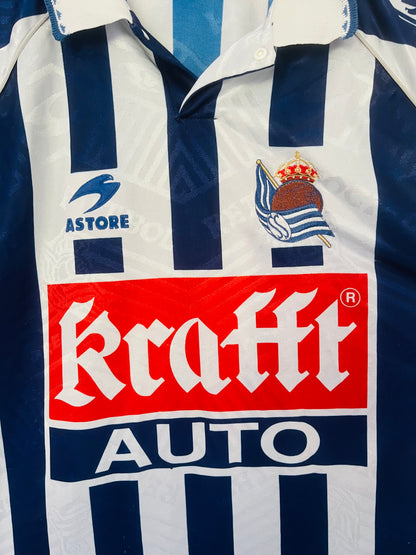 Real Sociedad home football shirt 1995/98 XXL