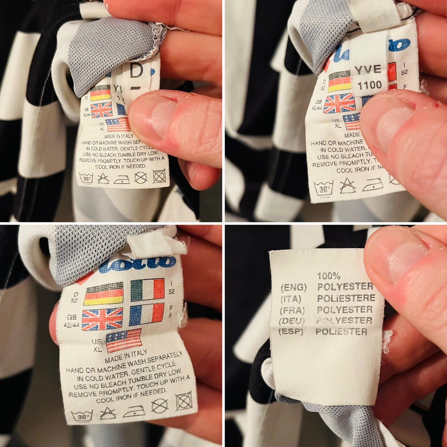 Juventus home football shirt 2000/01 Zidane Large