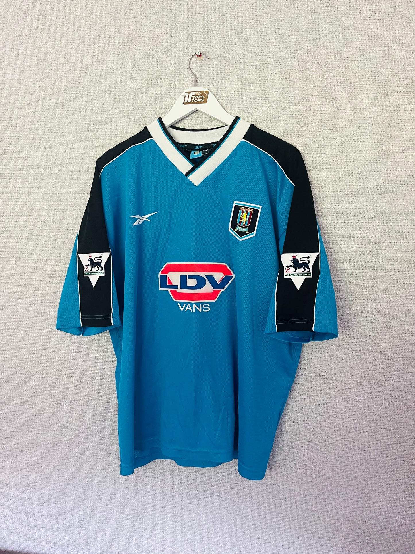 Aston Villa away football shirt 1998/2000 Dublin XXL