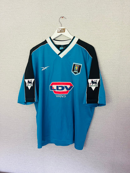 Aston Villa away football shirt 1998/2000 Dublin XXL