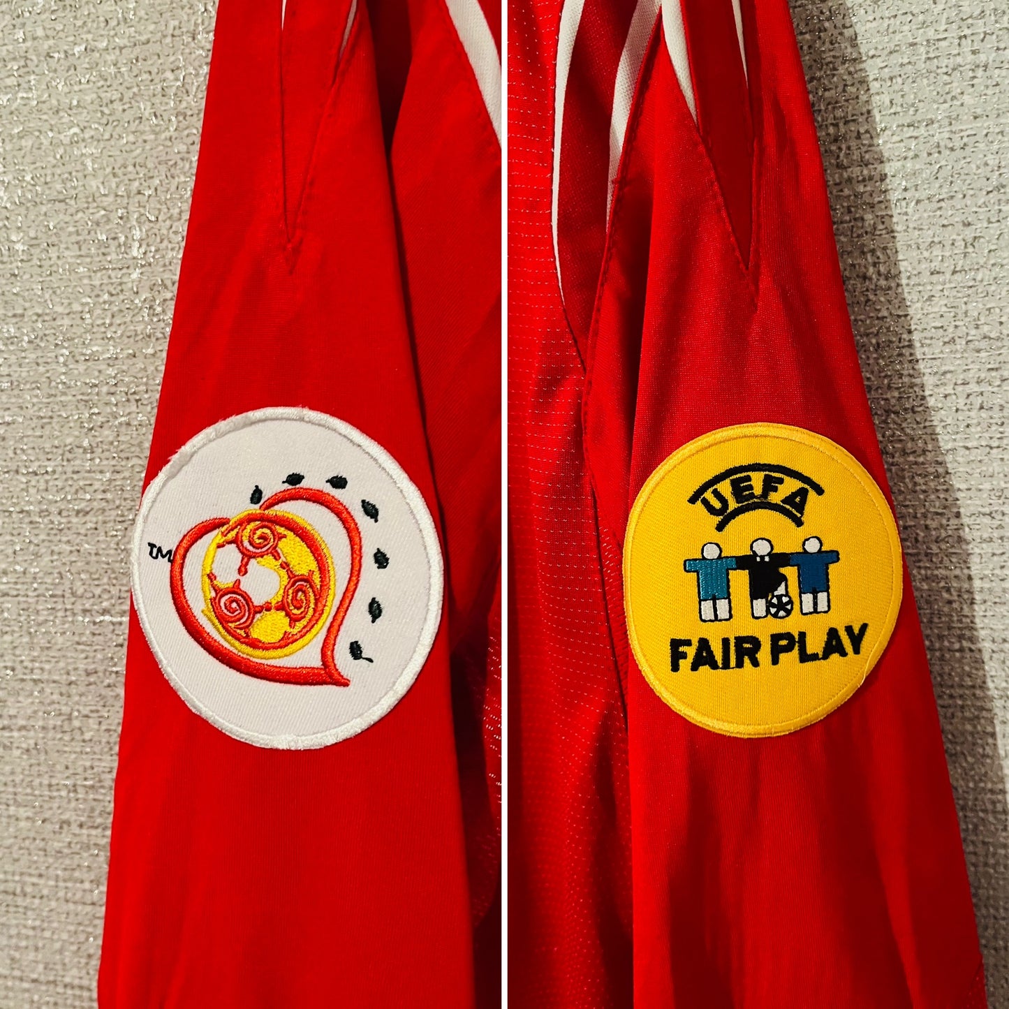 England away football shirt Euro 2004 Beckham Large