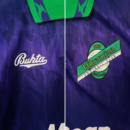 Hibernian away football shirt 1992/94 Medium/Large