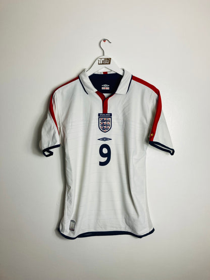 England home football shirt 2003/05 Rooney small