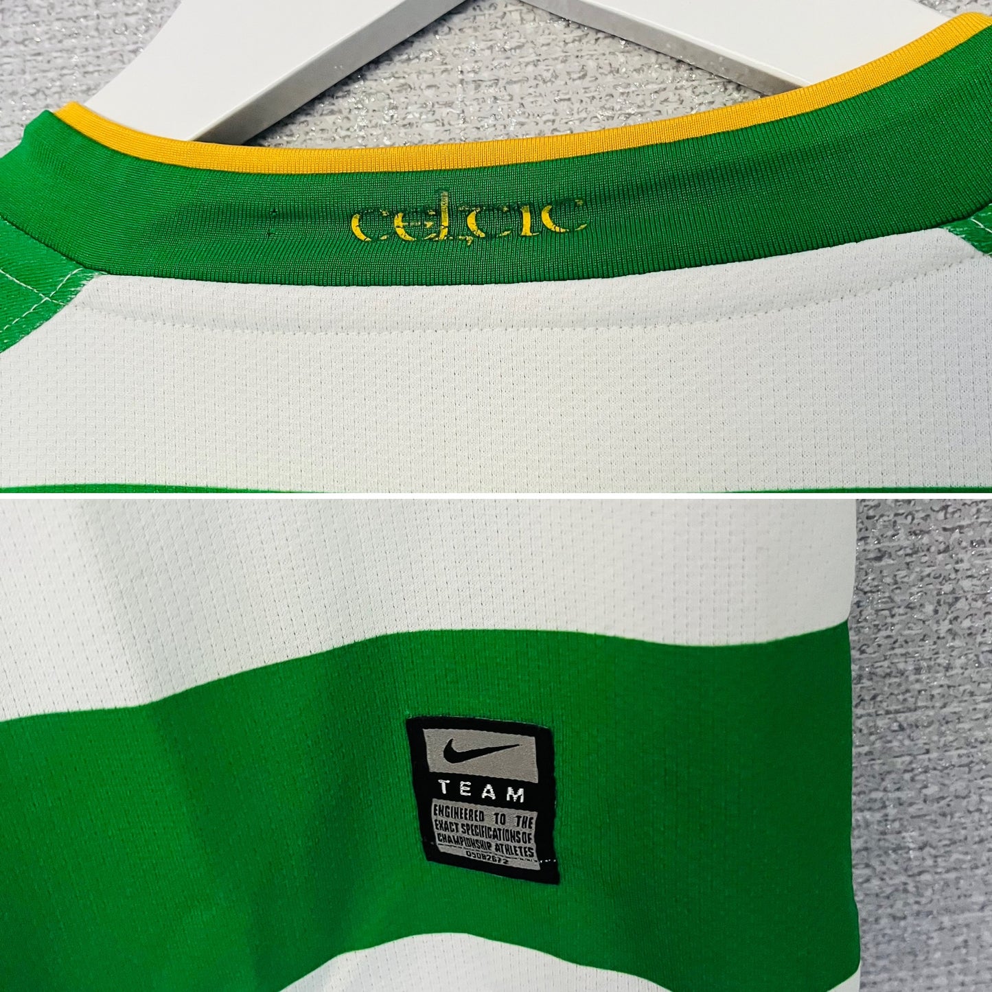 Glasgow Celtic home football shirt 2008/08 Samaras XL